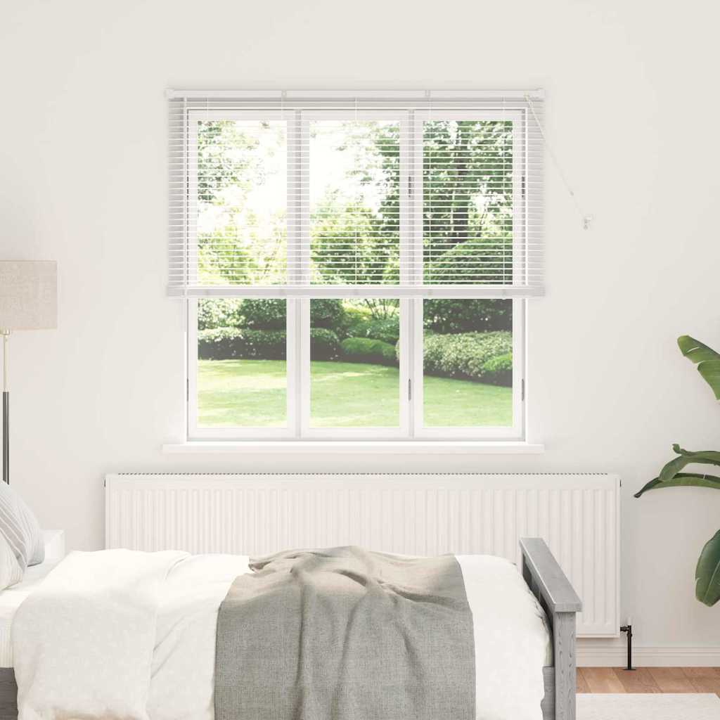 vidaXL Venetian Blinds White 175 x 145 cm Aluminium 1
