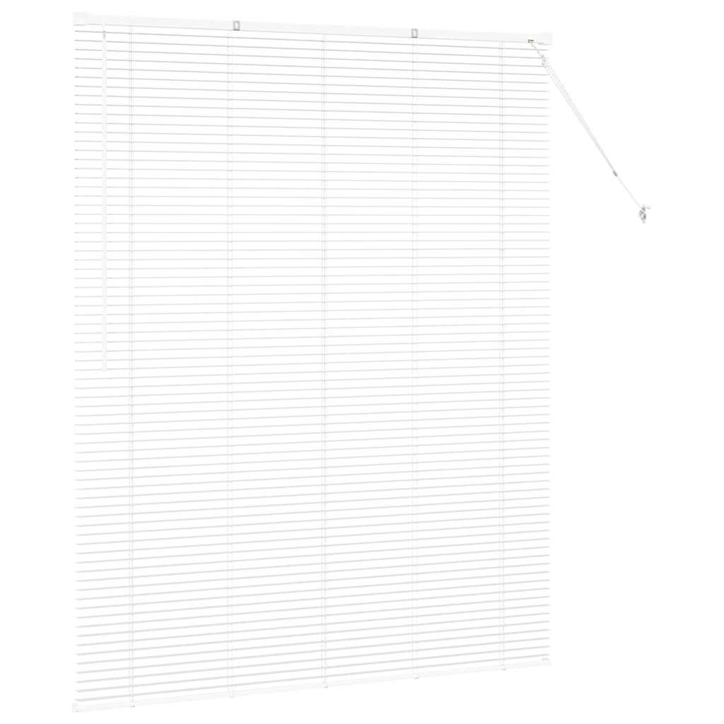 vidaXL Venetian Blinds White 175 x 145 cm Aluminium 6