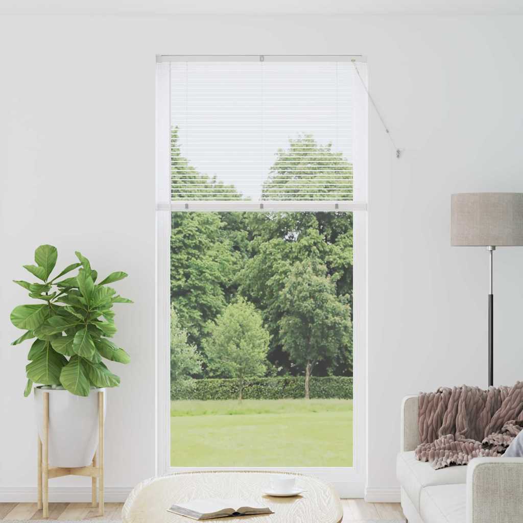vidaXL Venetian Blinds White 220 x 100 cm Aluminium 1