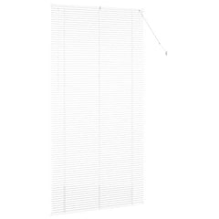vidaXL Venetian Blinds White 220 x 110 cm Aluminium 6