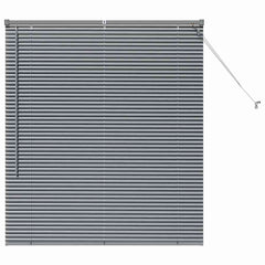 vidaXL Venetian Blinds Dark Grey 130 x 115 cm Aluminium 2