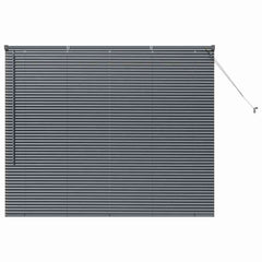 vidaXL Venetian Blinds Dark Grey 130 x 160 cm Aluminium 2