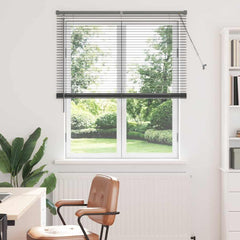 vidaXL Venetian Blinds Dark Grey 175 x 115 cm Aluminium 1