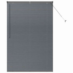 vidaXL Venetian Blinds Dark Grey 175 x 115 cm Aluminium 2