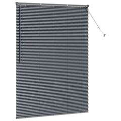 vidaXL Venetian Blinds Dark Grey 175 x 125 cm Aluminium 5