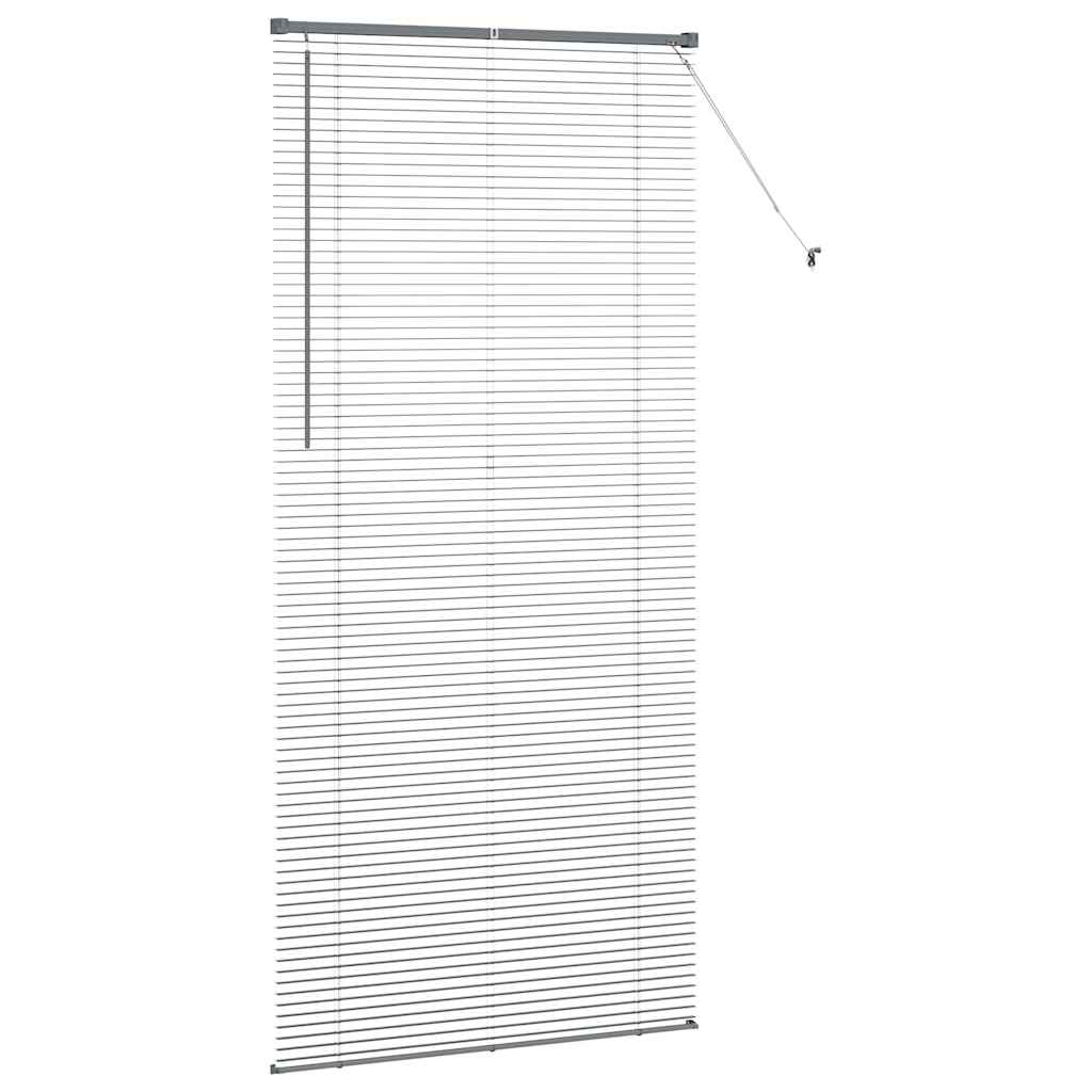 vidaXL Venetian Blinds Dark Grey 220 x 100 cm Aluminium 6
