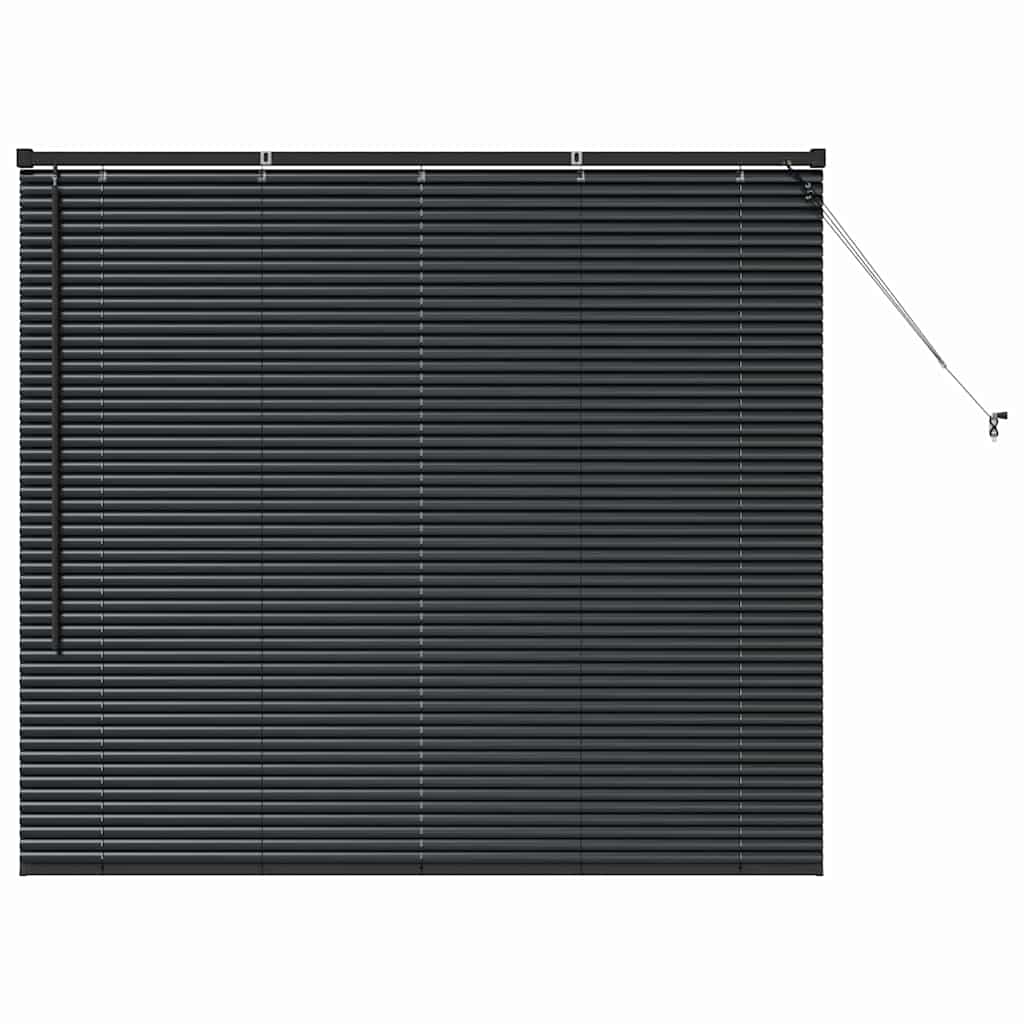 vidaXL Venetian Blinds Black 130 x 145 cm Aluminium 2
