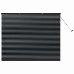 vidaXL Venetian Blinds Black 130 x 155 cm Aluminium 2