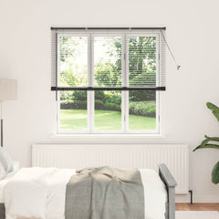 Venetian Blind 25 mm Aluminium Black