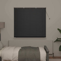 vidaXL Venetian Blinds Black 175 x 150 cm Aluminium 3