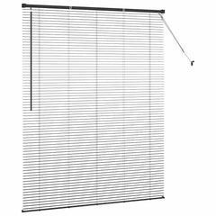vidaXL Venetian Blinds Black 175 x 150 cm Aluminium 6