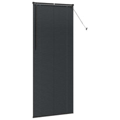vidaXL Venetian Blinds Black 220 x 95 cm Aluminium 5