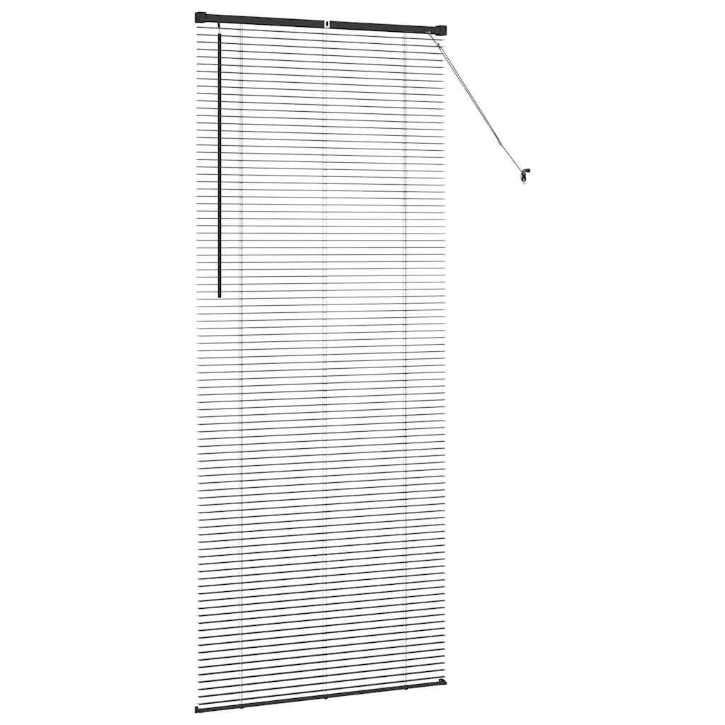 vidaXL Venetian Blinds Black 220 x 95 cm Aluminium 6
