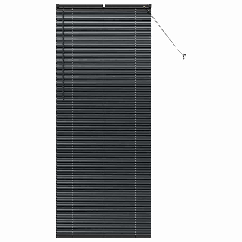 vidaXL Venetian Blinds Black 220 x 95 cm Aluminium 2