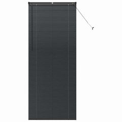vidaXL Venetian Blinds Black 220 x 95 cm Aluminium 2