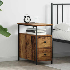 vidaXL Bedside Cabinet 30x60x60 cm Engineered Wood