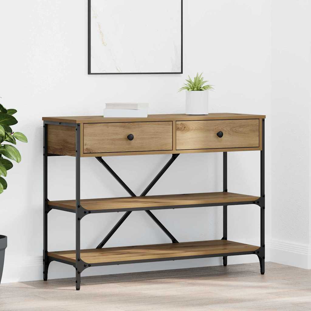 vidaXL Console Table 75x34.5x75 cm Engineered Wood