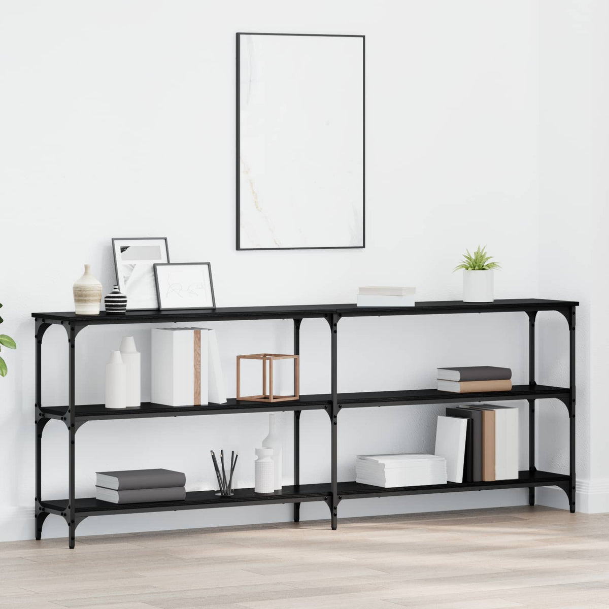 vidaXL Console Table 100x29x75 cm Engineered Wood