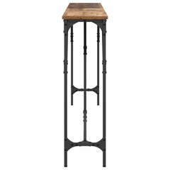 vidaXL Console Table Old Wood 180 x 23 x 75 cm 6