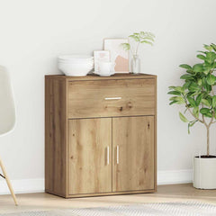 vidaXL Sideboard Artisan Oak 60 x 31 x 70 cm Engineered Wood 4