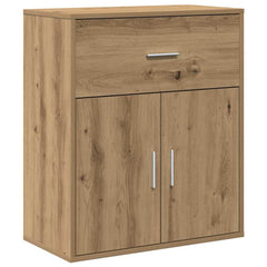 vidaXL Sideboard Artisan Oak 60 x 31 x 70 cm Engineered Wood 2