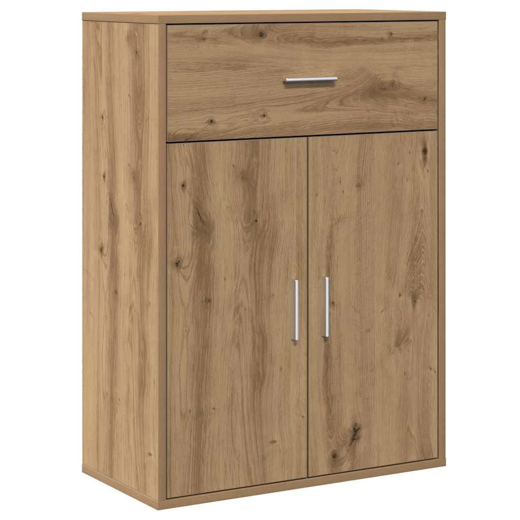 vidaXL Sideboard Artisan Oak 60 x 30 x 84 cm Engineered Wood 2
