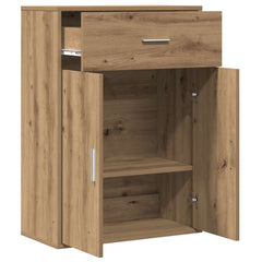 vidaXL Sideboard Artisan Oak 60 x 30 x 84 cm Engineered Wood 5