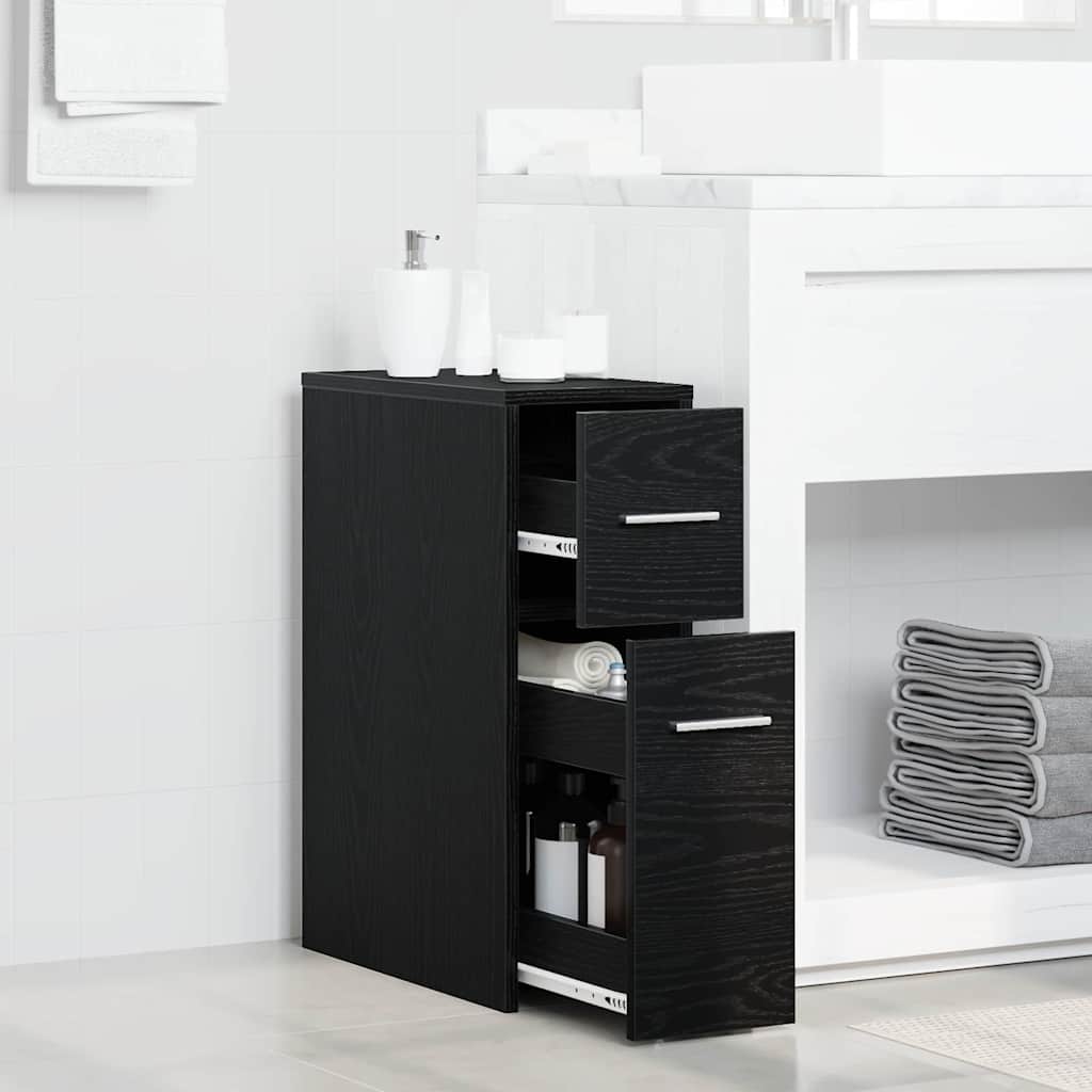 vidaXL Bathroom Furniture Set 22 x 44 x 61.5 cm Engineered wood 4