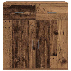 vidaXL Sideboard Old Wood 78 x 38 x 80 cm Engineered Wood 6