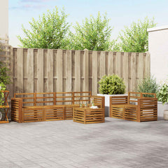 vidaXL Sofa Sets Solid Acacia Wood 1
