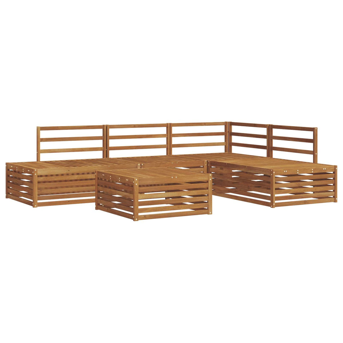 6 pcs Outdoor Sofa Natural
