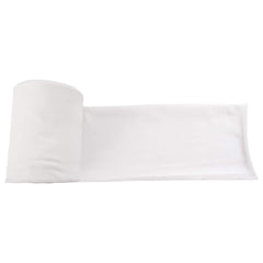 vidaXL Drain Pipe White 16 x 5000 cm Fabric 3