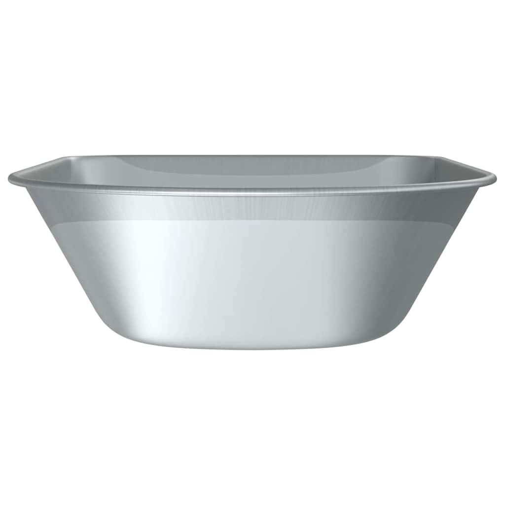 vidaXL Wheelbarrow Tray Replacement Silver 90 x 63 x 28 cm 5