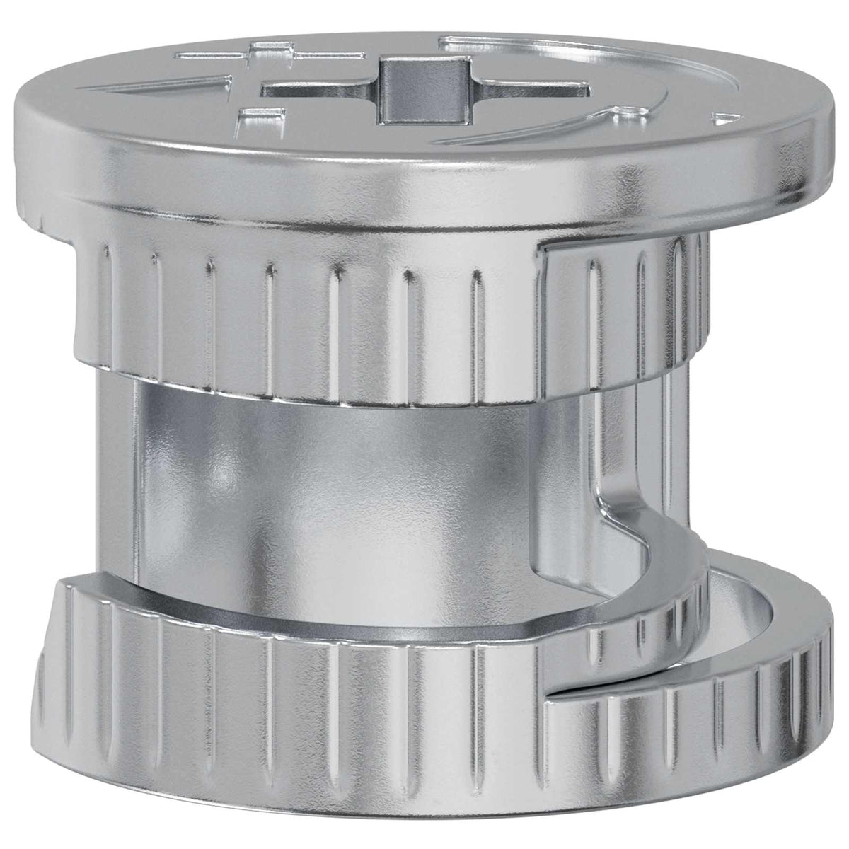 Cam Lock Nuts Silver Metal 15 mm 11.5 mm 18 kg (4000-4286 pcs)
