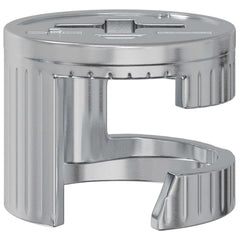 vidaXL Cam Lock Nuts 4000 pcs Silver Metal 4
