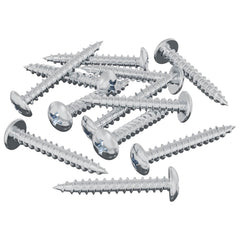 vidaXL Wood Screw 8182 pcs Silver M4 x 28 mm Iron 2