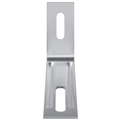 vidaXL Anti Tip Bracket 1268 Silver 74.5 x 15 x 32 mm Iron 4