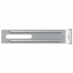 vidaXL Anti Tip Bracket 1268 Silver 74.5 x 15 x 32 mm Iron 6