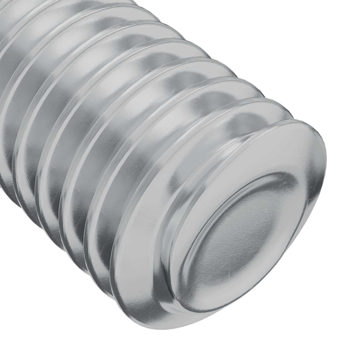 Lock Screw Plain Silver Steel M6 x 12 mm 18 kg (approx. 4865 pcs)