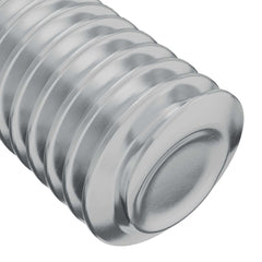 Lock Screw Plain Silver Steel M6 x 12 mm 18 kg (approx. 4865 pcs)
