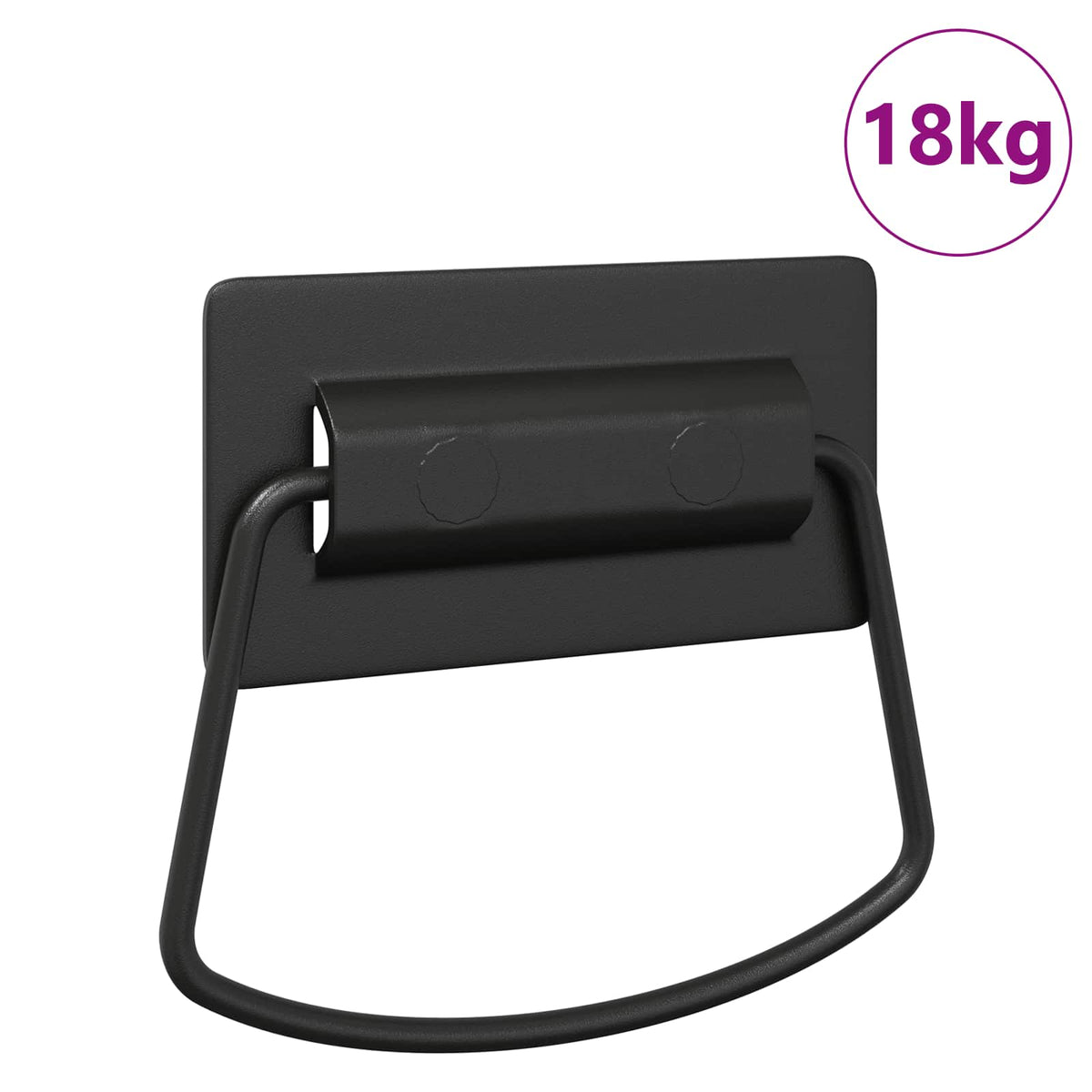 Cabinet Handles 85 x 45 mm Metal Black