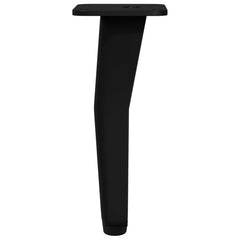 vidaXL Standing Feet 12 pcs Black 40 x 40 x 100 mm Iron 4
