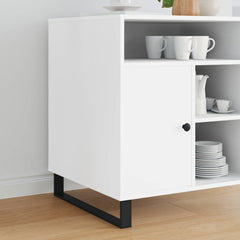 vidaXL Furniture Feet Black 281 x 40.5 x 100 mm Iron