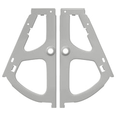 vidaXL Flip Drawer Hinge 12 pcs Silver 235 x 155 x 30 mm Iron 4