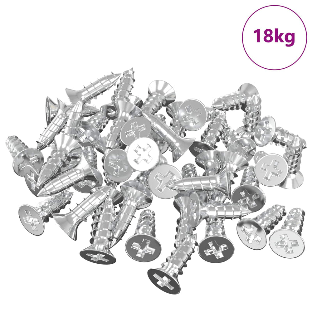 vidaXL Mirror Hold Bracket 340 Nickel 35 x 30 x 8.3 mm Steel 3