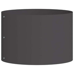 vidaXL Planter Ring Black 30 x 30 x 20 cm Cold-rolled Steel 2