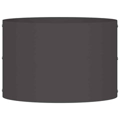 vidaXL Planter Ring Black 30 x 30 x 20 cm Cold-rolled Steel 5