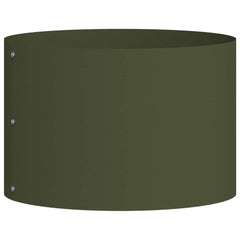 vidaXL Planter Ring Olive Green 30 x 30 x 20 cm Cold-rolled Steel 2