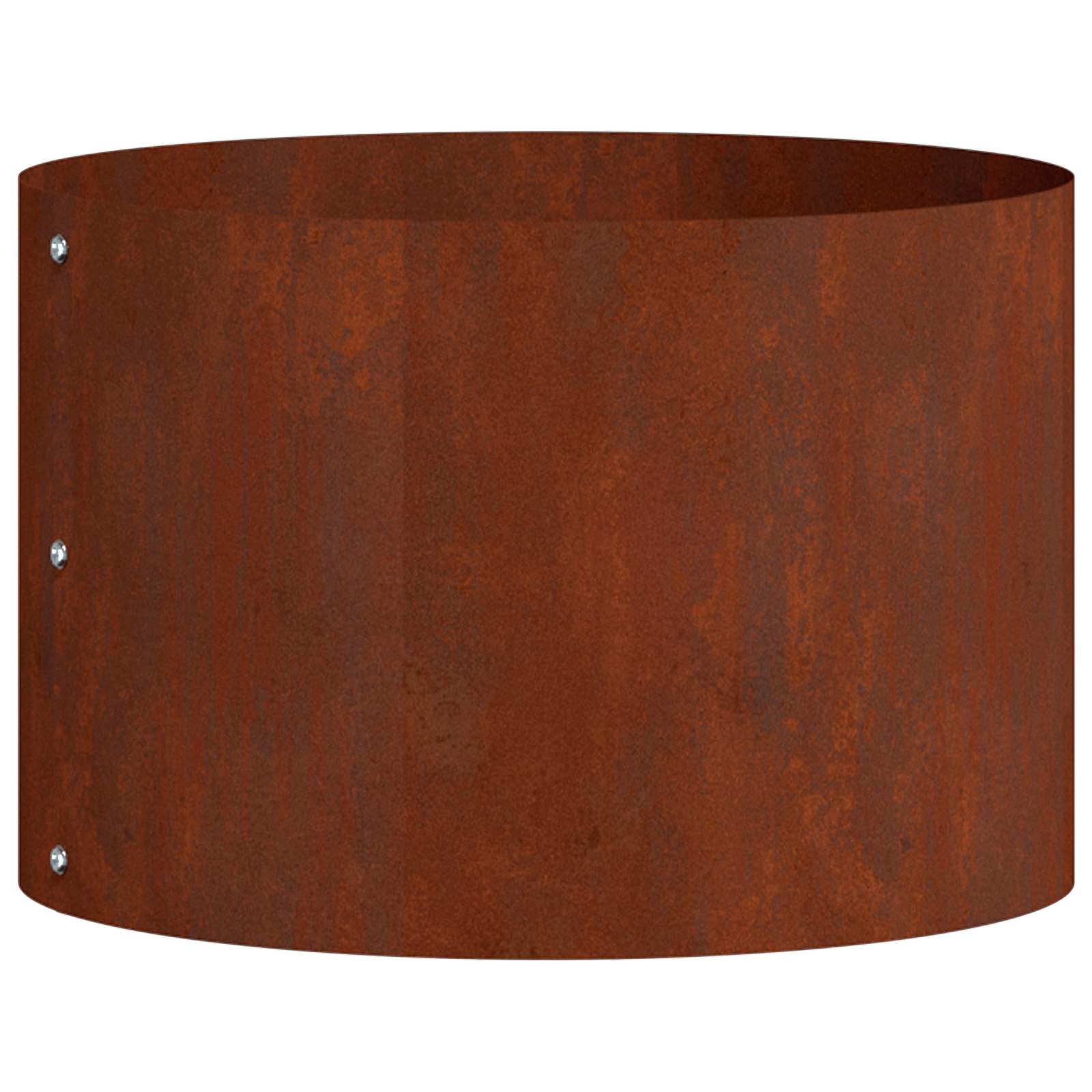 vidaXL Planter Ring Rusty 30 x 30 x 20 cm Weathering Steel 2