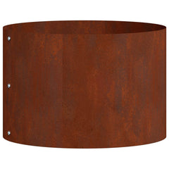 vidaXL Planter Ring Rusty 30 x 30 x 20 cm Weathering Steel 2